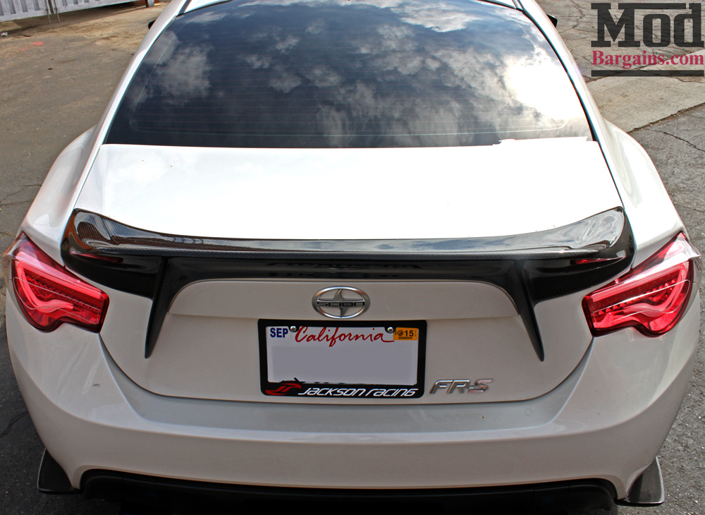 Carbon Fiber Trunk Lid Spoiler for 2012-16 Scion FR-S/Subaru